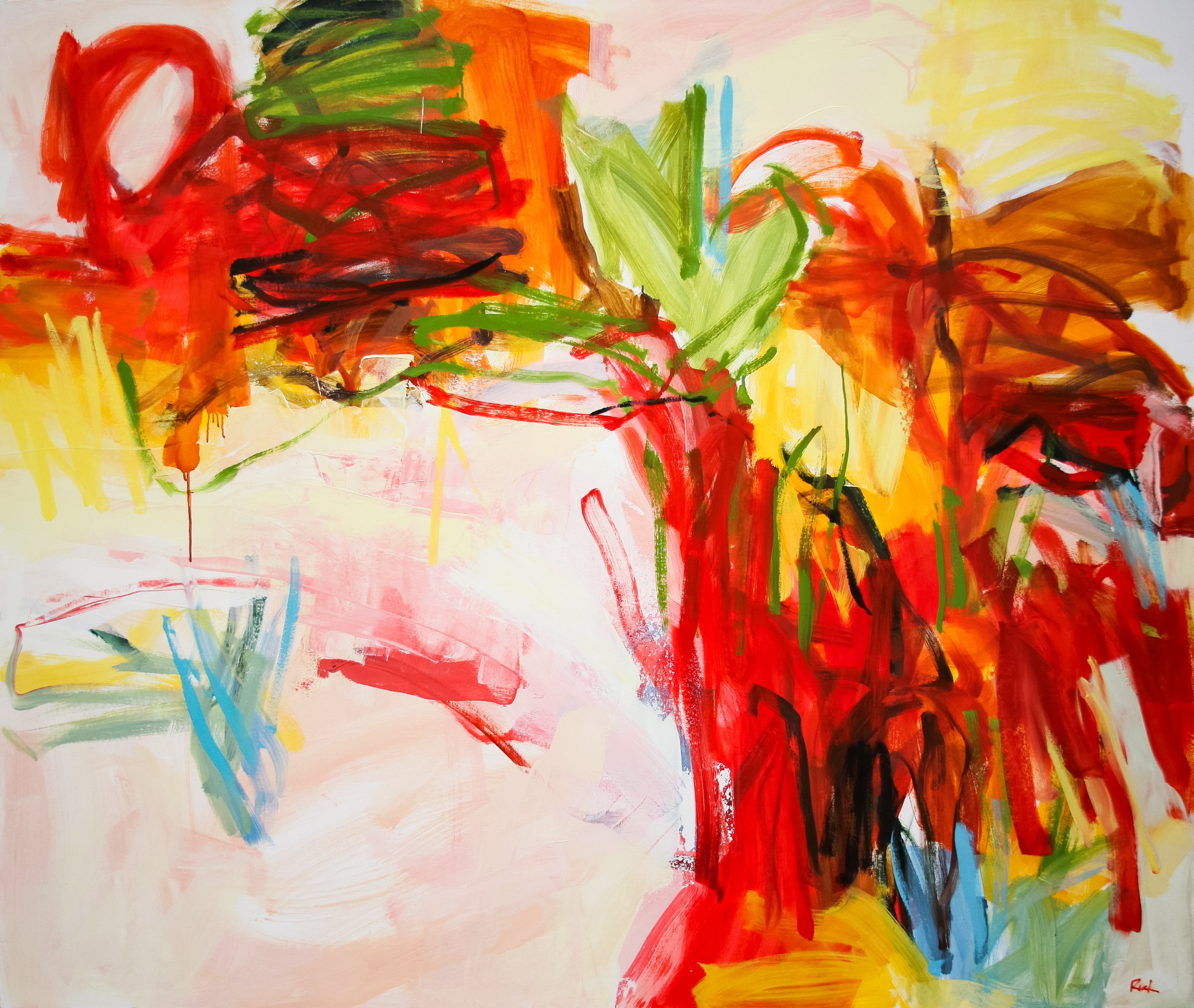 Autumn Leaves - Oil Painting