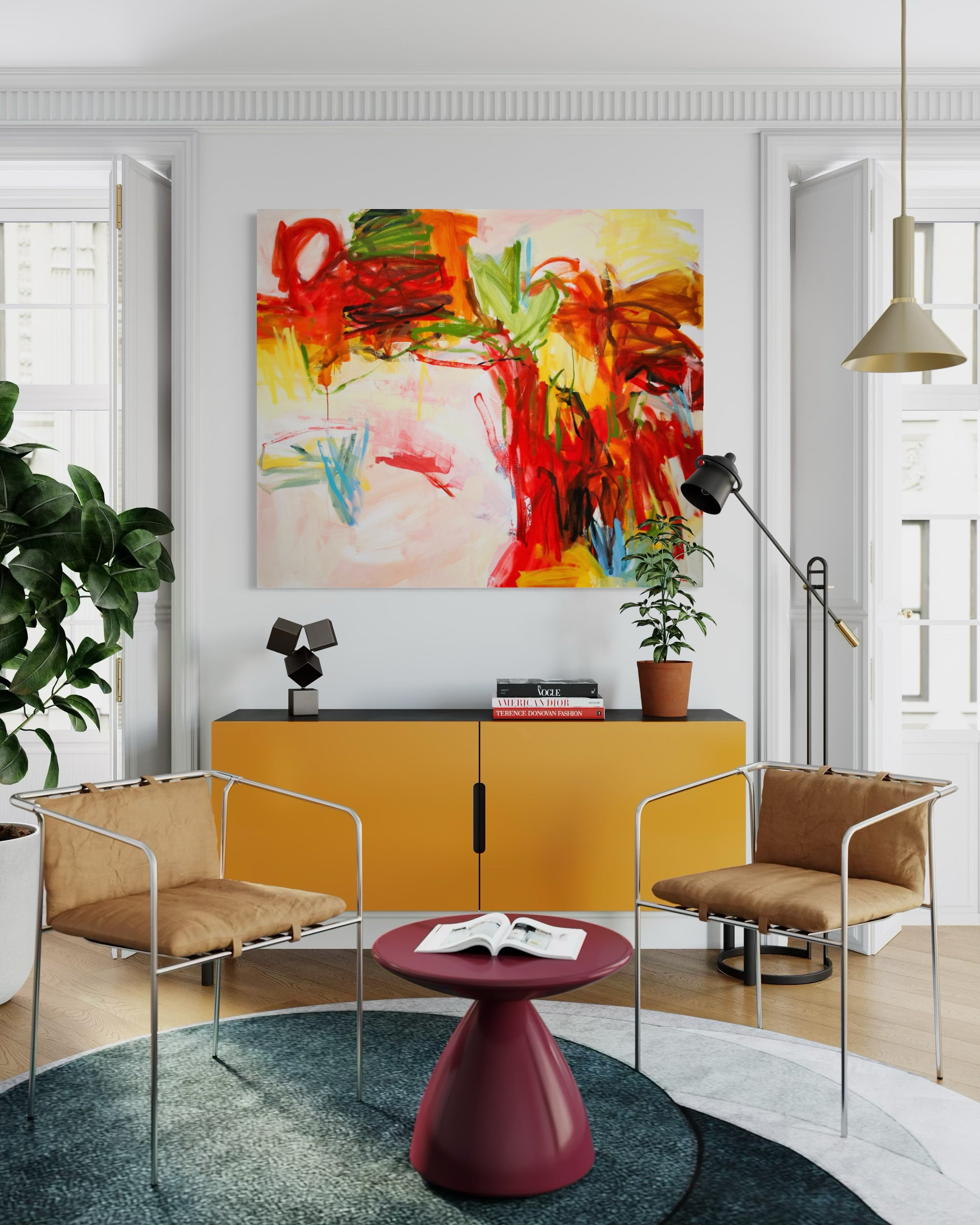 Autumn Leaves - Oil Painting