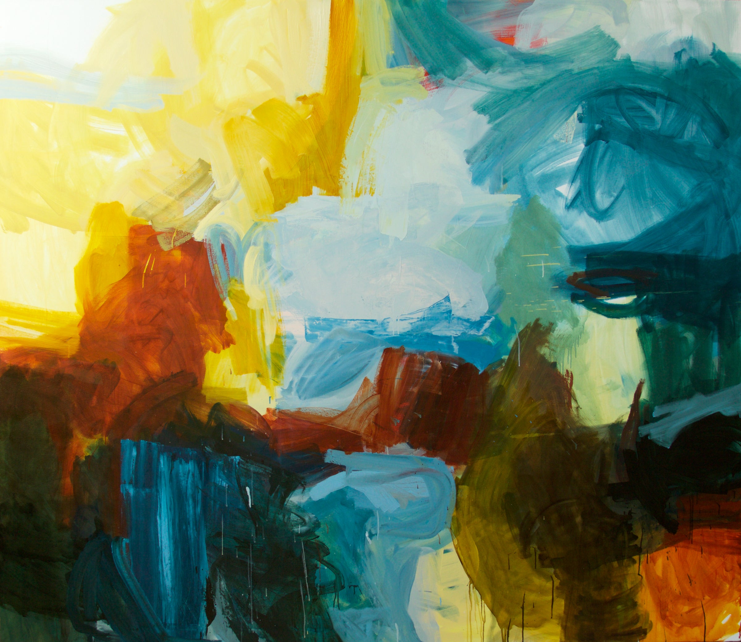 Our Evergreen Season - Oil Painting