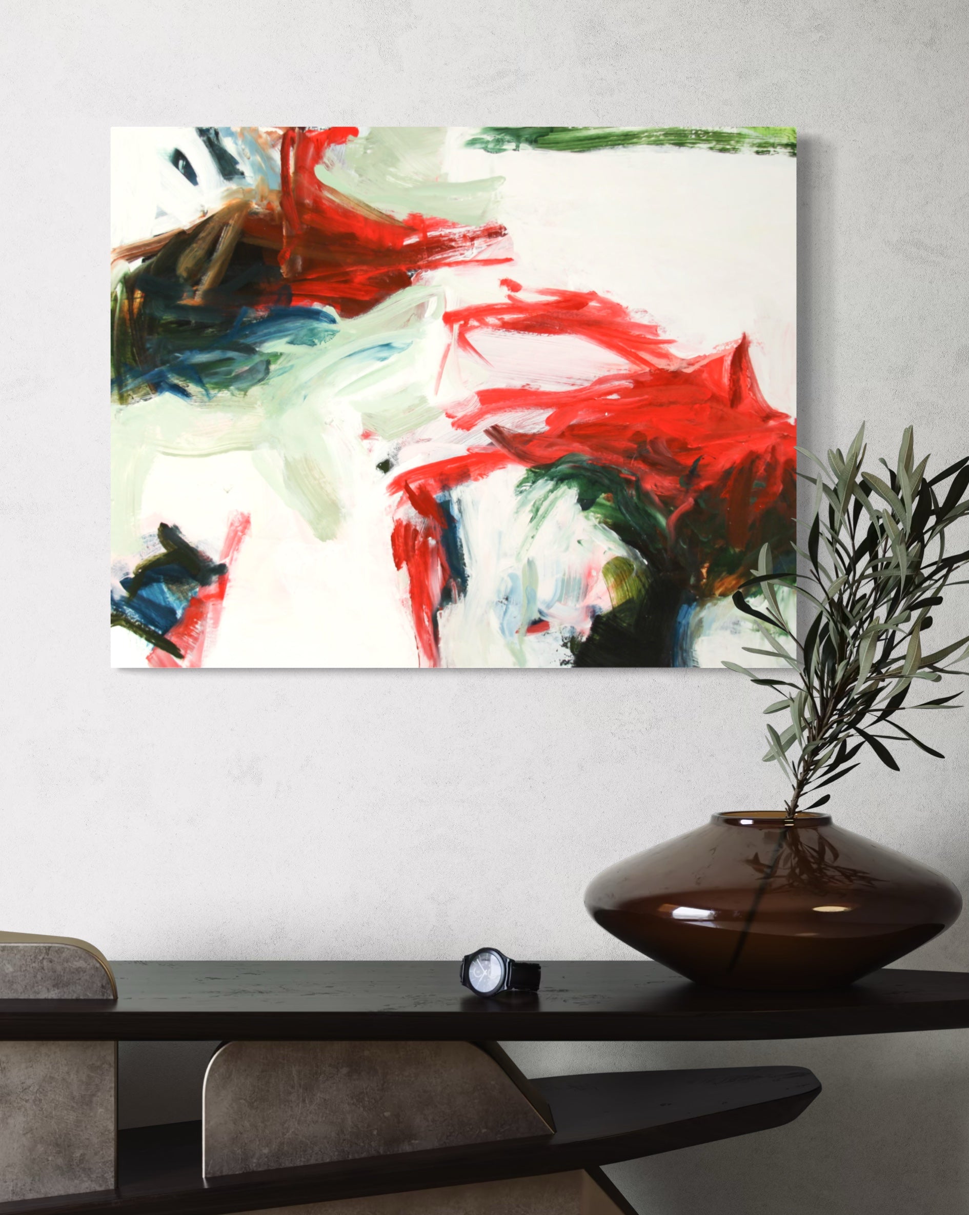 Cardinal - Oil Painting