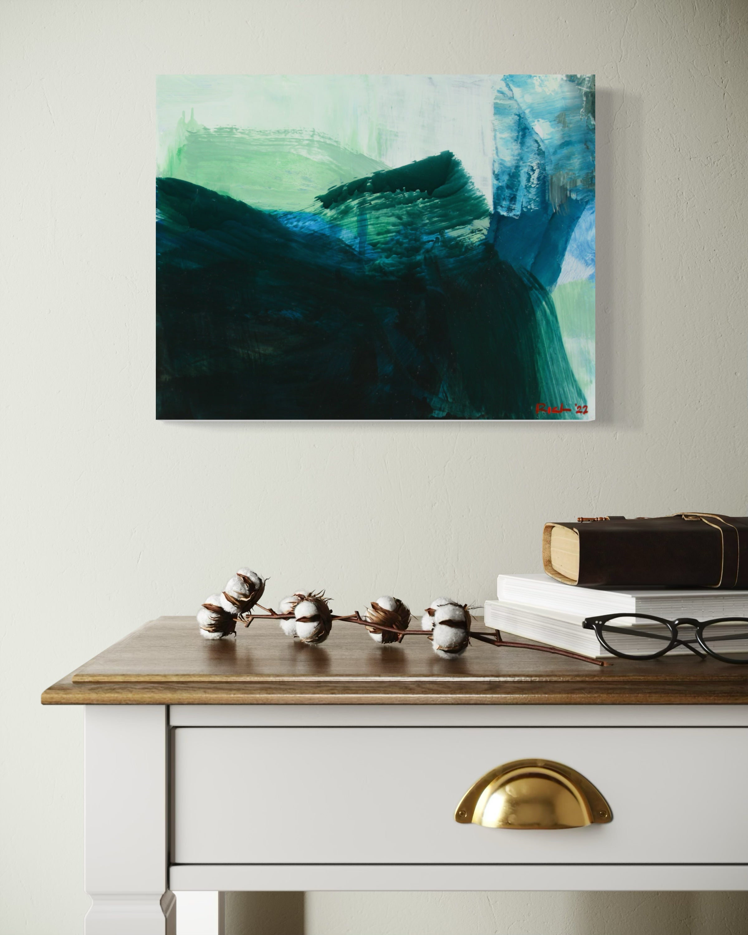 Teetering - Oil Painting on Panel