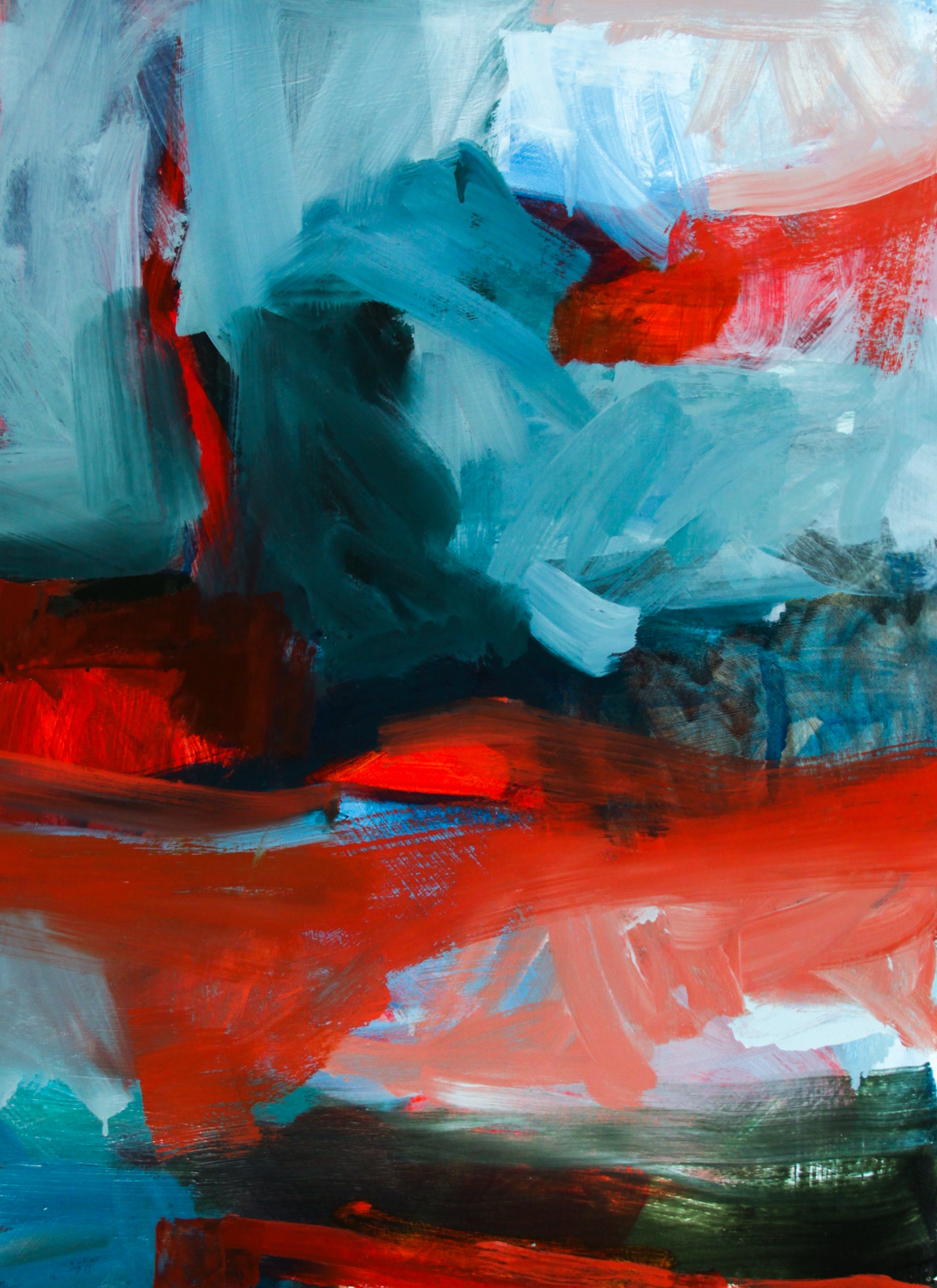 Untitled I - Oil on Paper