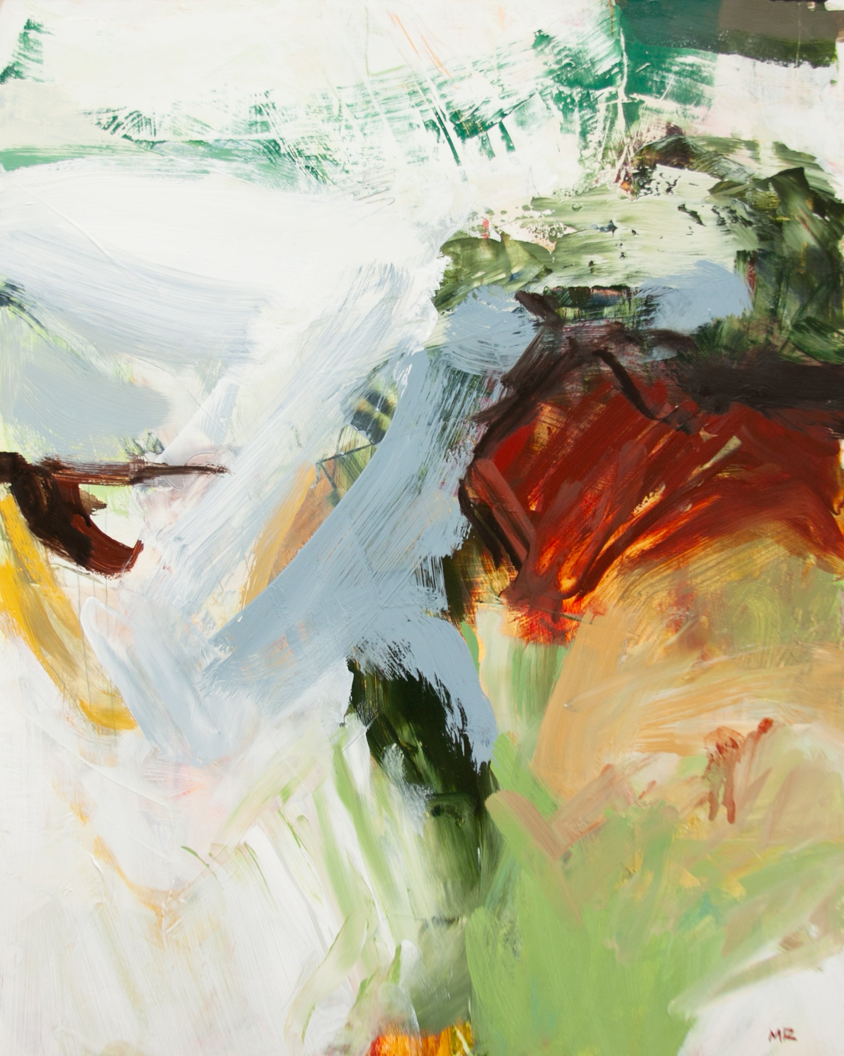 Winter Light I - Oil Painting on Panel