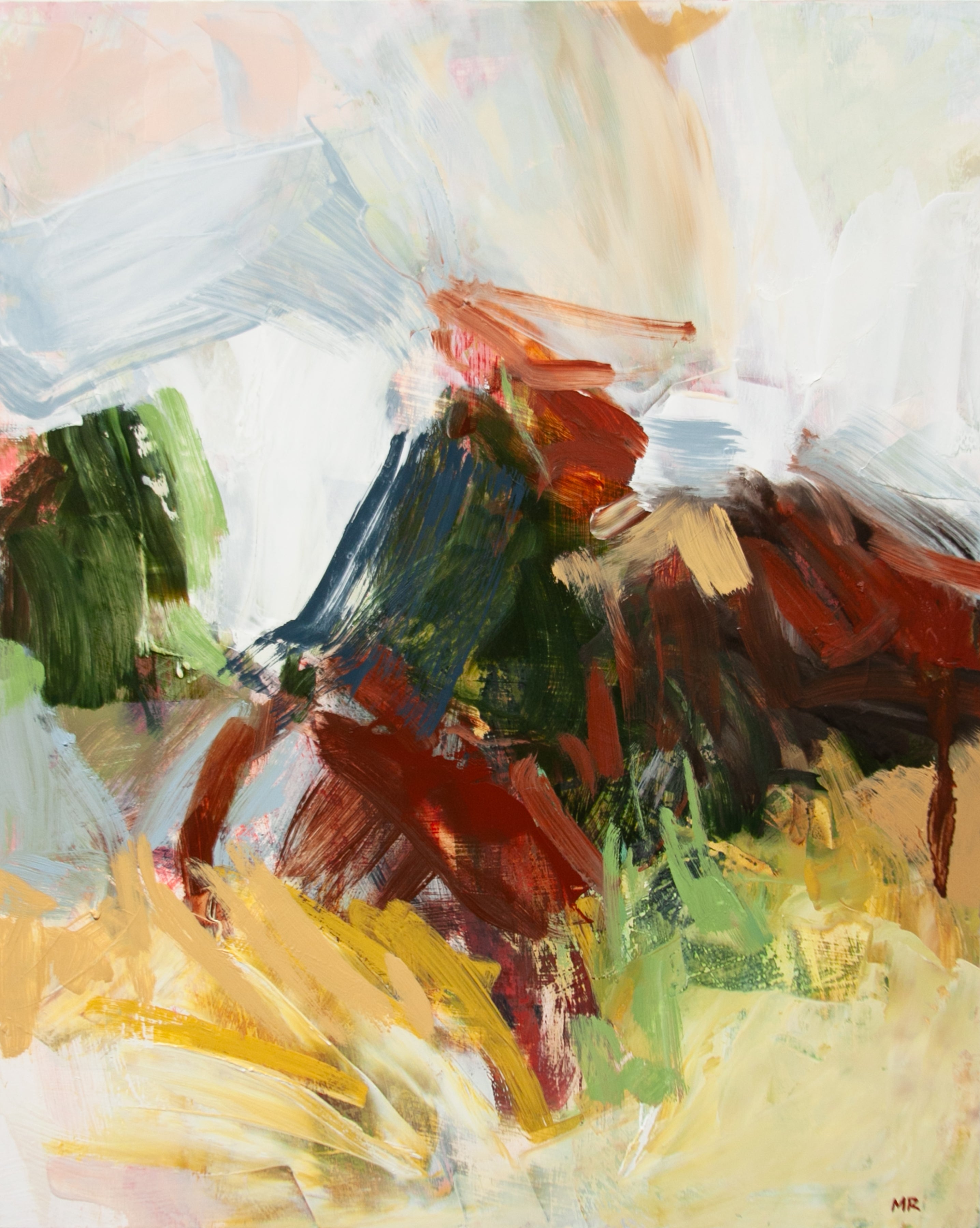 Winter Light II - Oil Painting on Panel
