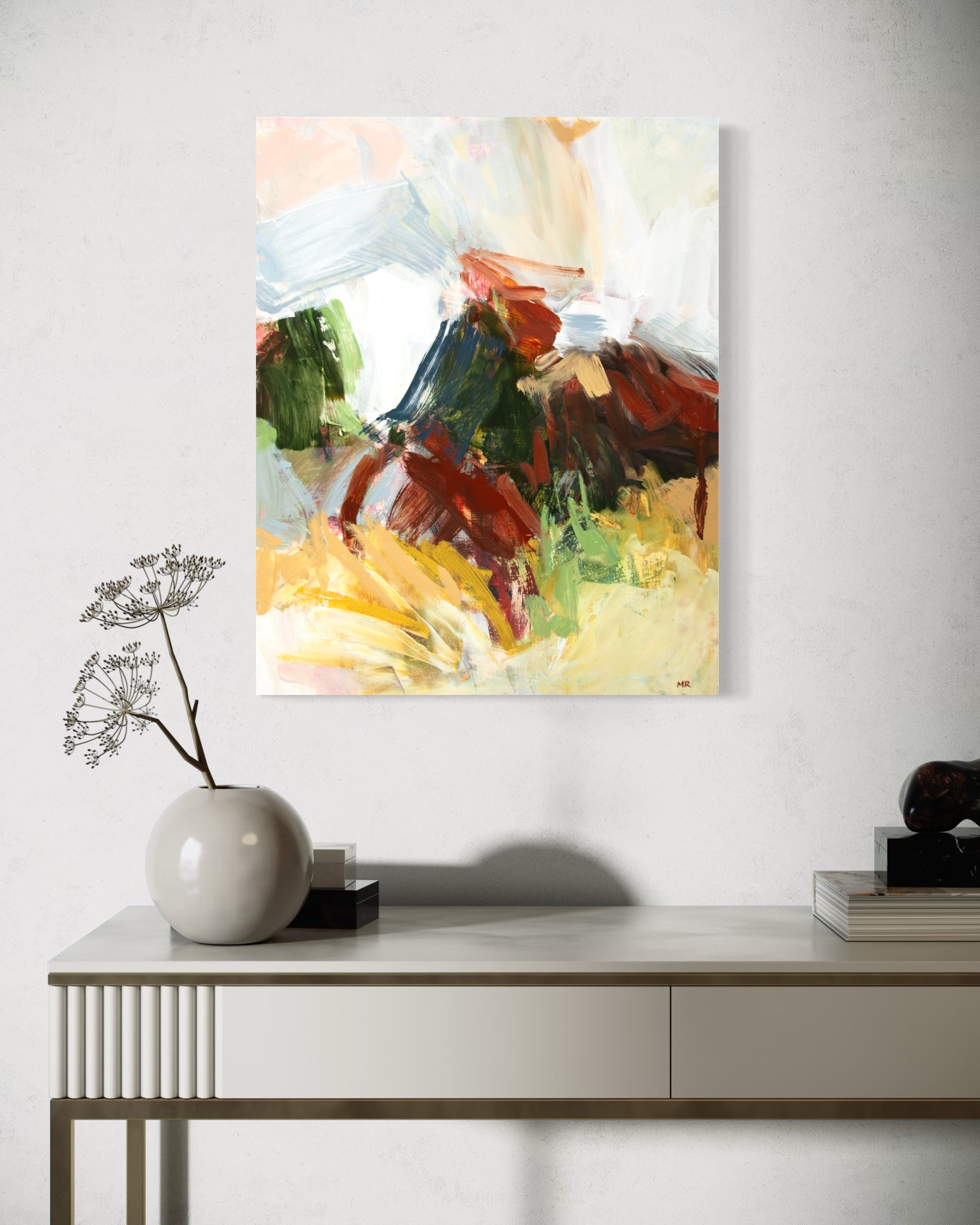 Winter Light II - Oil Painting on Panel