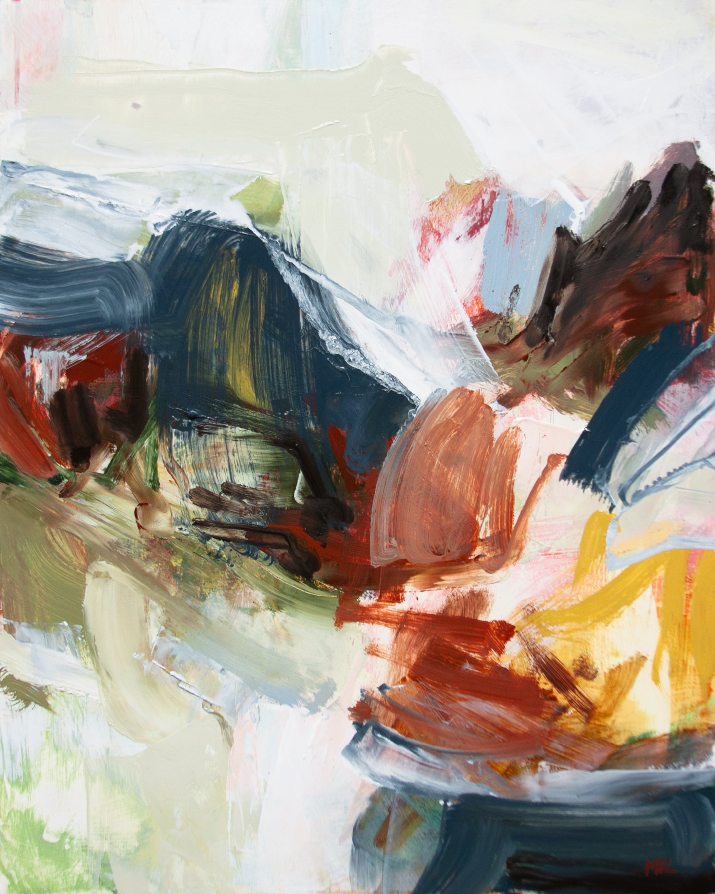 Winter Light III - Oil Painting on Panel
