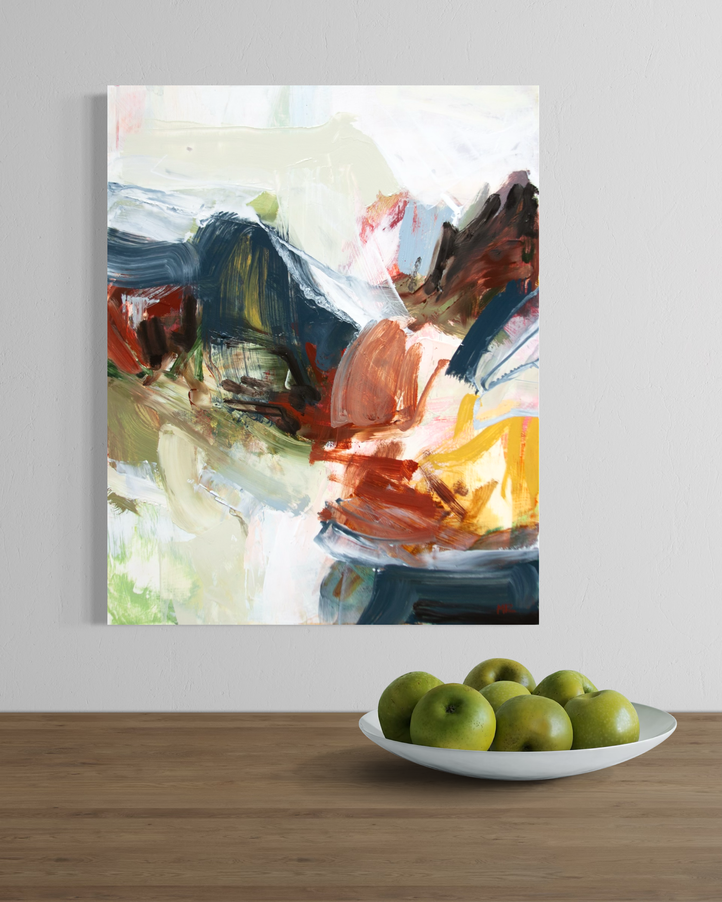 Winter Light III - Oil Painting on Panel